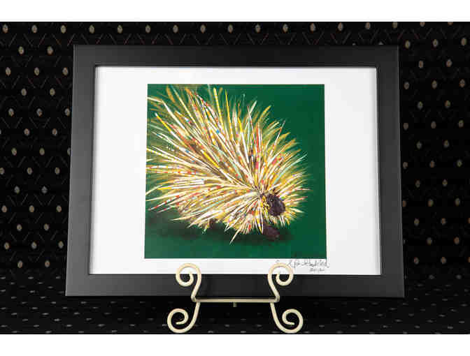 "Mischievous Porcupine" Digital Print by Susannah Raine - Photo 1