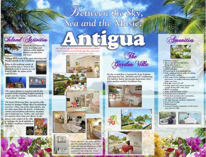 Antigua Beach - Seven Night Getaway for 2
