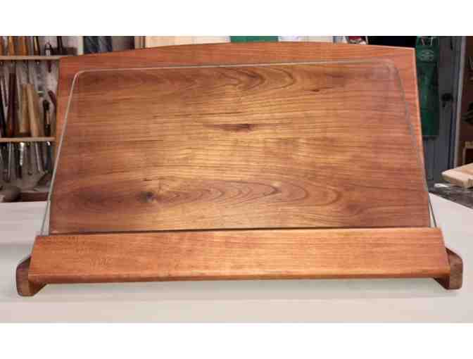 Handcrafted Cherry Cookbook Holder