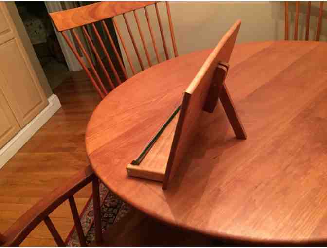 Handcrafted Cherry Cookbook Holder