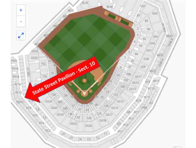 Red Sox - State Street Pavilion - 2 Tickets