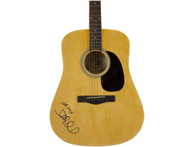 Jimmy Buffett Autographed Acoustic Guitar