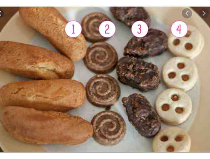 Swiss Cookie Treat Basket - three dozen cookies
