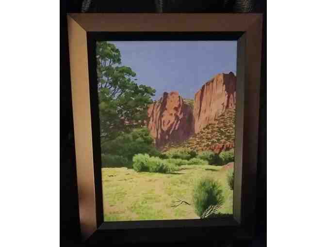 A Glimpse of Zion National Park by Ron Molen (Acrylic Painting)