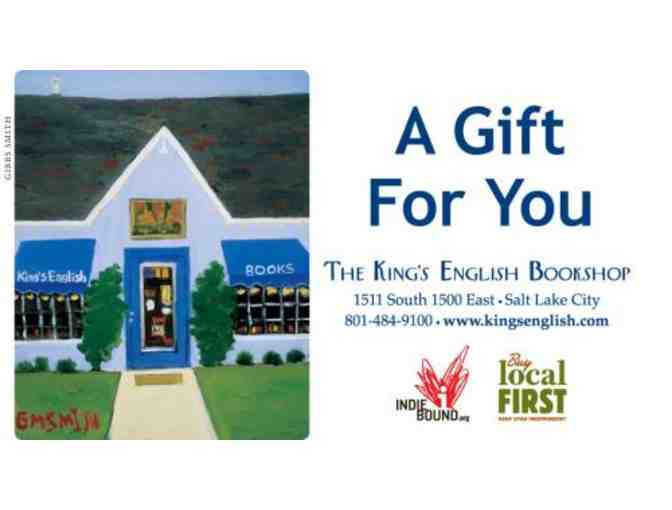 The King's English Bookshop - $100 Gift Card