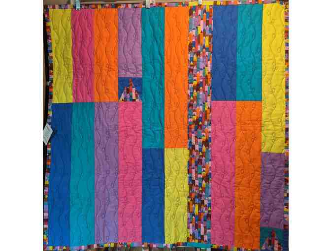 Modern Pride Quilt - created by Jan Crane