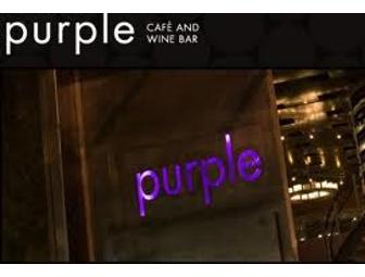 Purple Wine Bar, Lot No. 3 or Barrio- $50 Gift Card