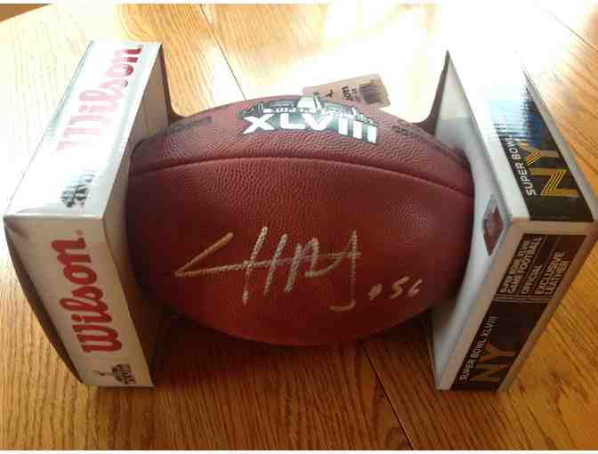 Seattle Seahawks Signed Superbowl Game Ball
