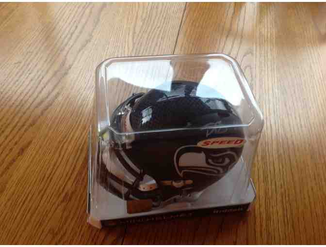 Seattle Seahawks Signed Mini Helmet