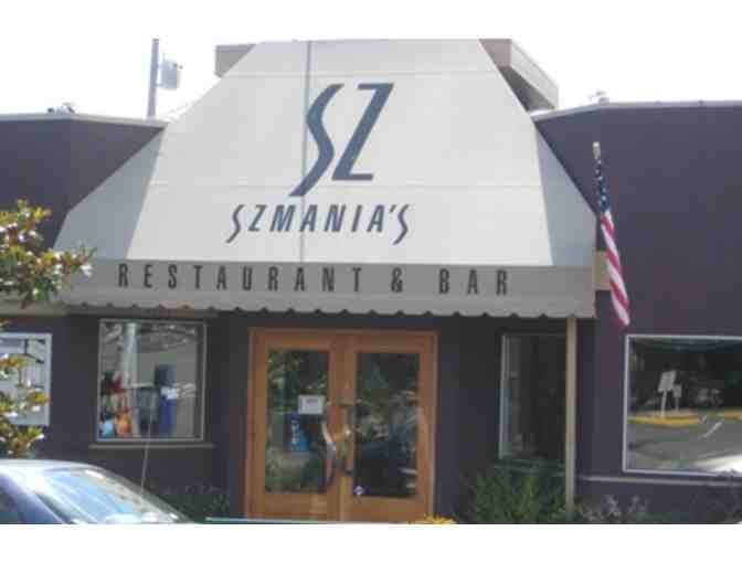 Szmania's Restaurant- $50 Gift Card