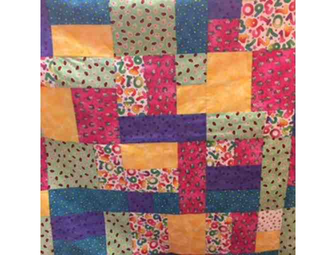 A Brightly Colored Quilt