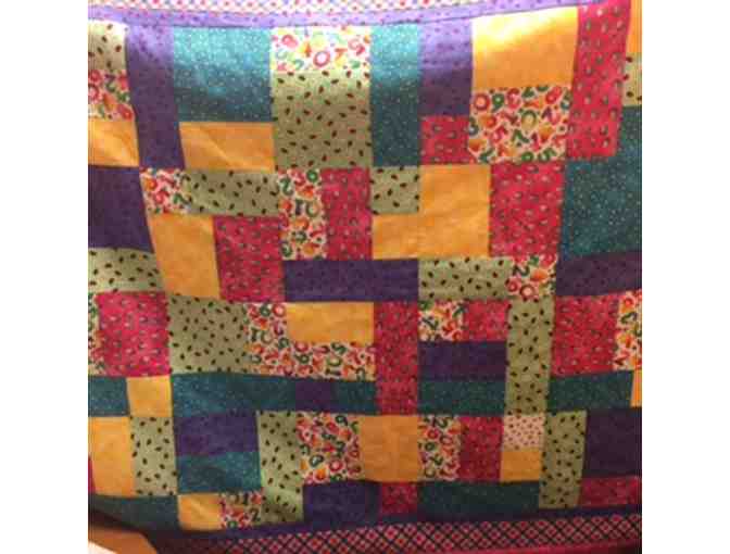 A Brightly Colored Quilt