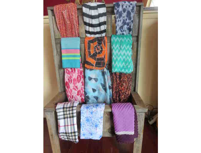 Scarf It Up and Tie One On! 20 scarves - keep some and give some!!