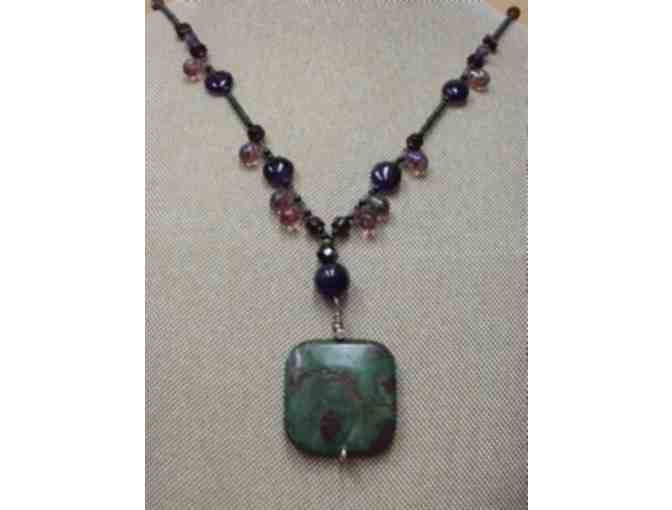 Ruby in Zoisite Necklace