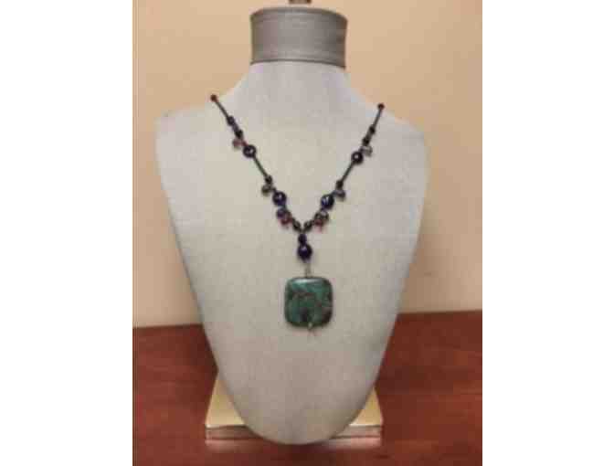Ruby in Zoisite Necklace