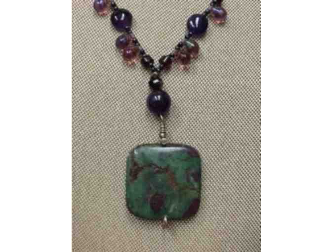 Ruby in Zoisite Necklace