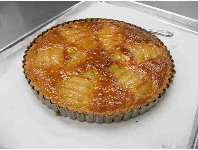 Poached Pear Tart