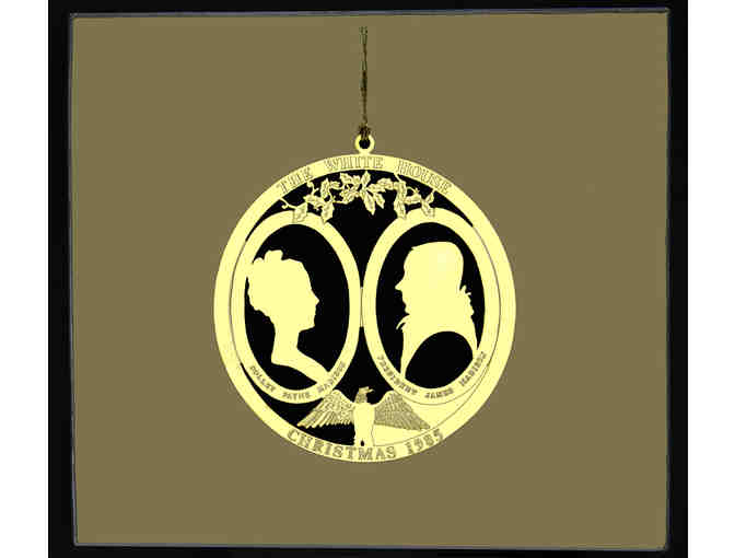 Four Historical White House Christmas Ornaments - check out the pictures!!