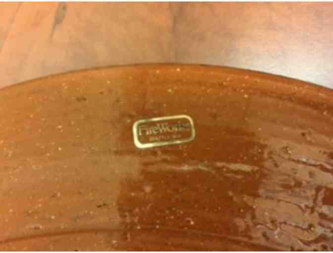 Hand Painted Artist Signed Platter