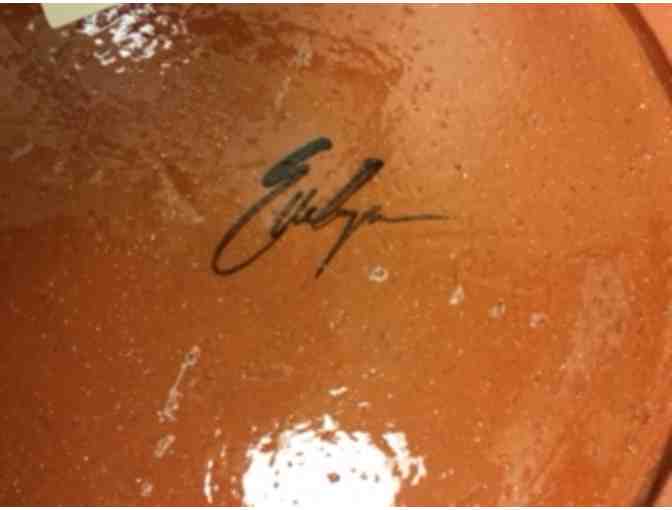 Hand Painted Artist Signed Platter