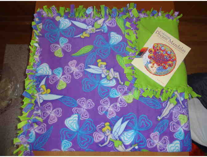 Tinker Bell Handmade Fleece Blanket