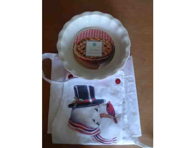 Pie Plate and Apron