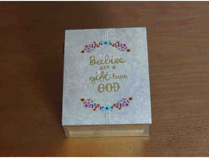 Baby Keepsake Box and Pillow