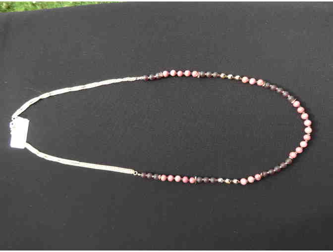 Rose Scarf and Necklace