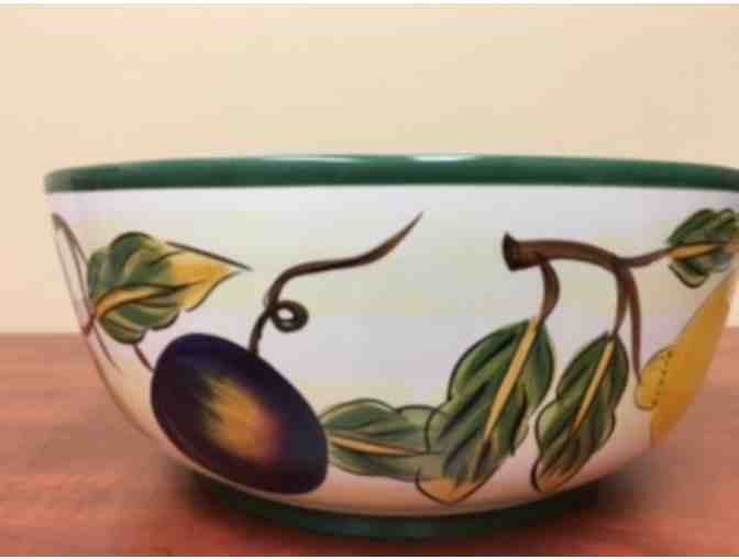 Italian Fruit Ceramic Bowl