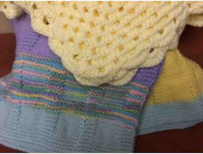 Two Handmade Baby Blankets