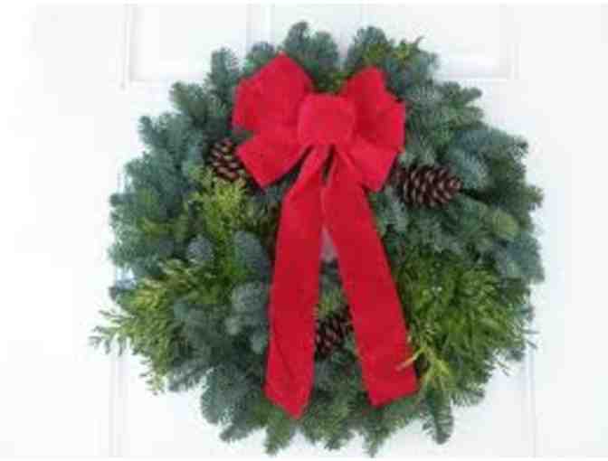 (2nd) Holiday Evergreen Wreath - Photo 1