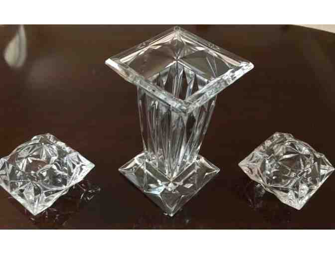 Glass Vase/Candle Holders