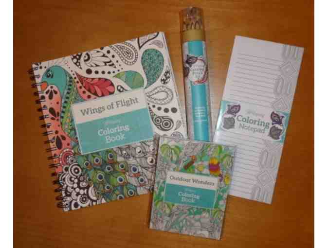 Coloring Kit including Coloring Puzzle