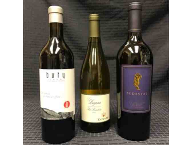 Three Bottles of Premium Wine