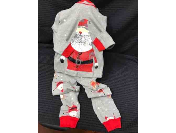 babypajama Size 4yr. child's 100% cotton Santa Pajama Set - Photo 1