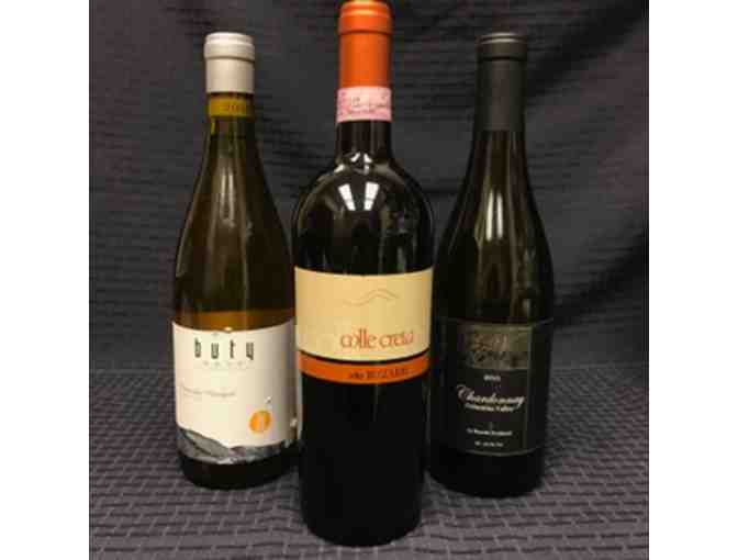 Three Bottles of Special Wine for that Special Dinner