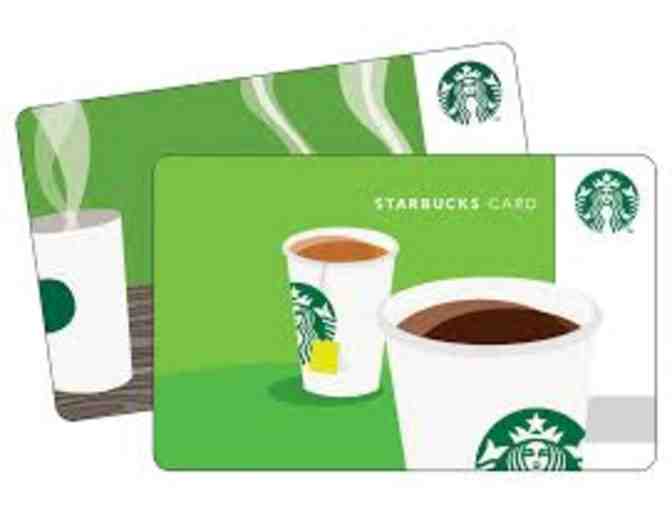 Tall and Unique Starbucks Stainless Steel Mug and $5 Gift Card