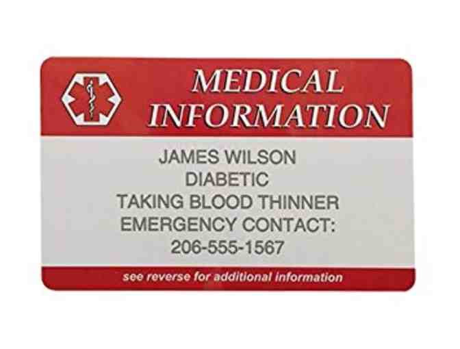 Medical ID Engraved Bracelet or Necklace