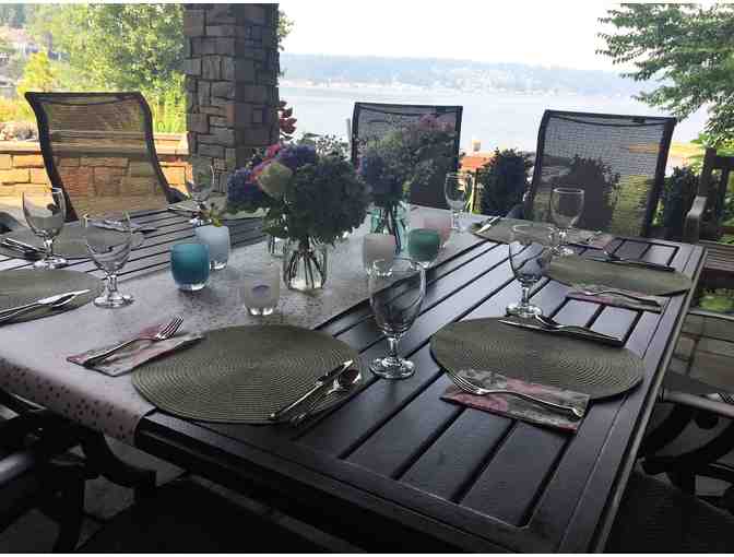 Lake Sammamish Dinner for 8