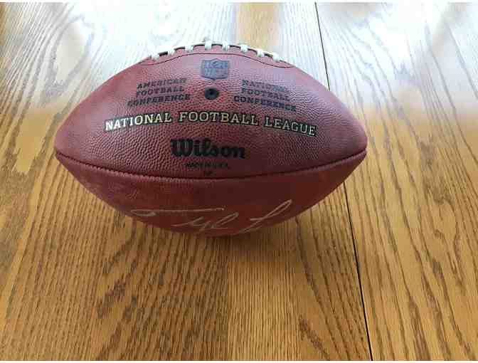 Autographed Seahawks Football #16