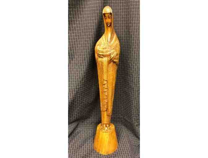 Mary and Child in Wood