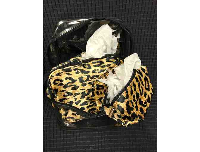 Chico's Shopping Tote and Cosmetic Bags