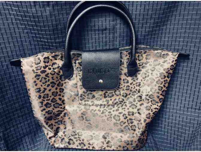 Chico's Shopping Tote and Cosmetic Bags