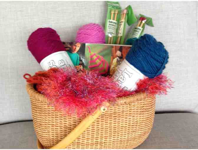 Deluxe Knitting Basket