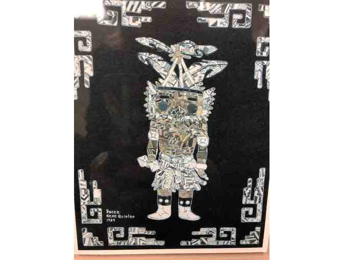 Arizona Native American Art- Six Prints in Frame, by Gene Quinlan