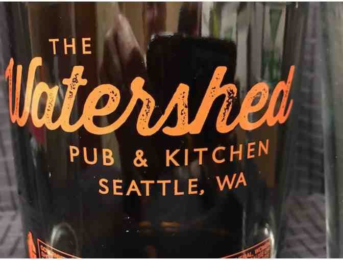 Watershed Pub & Kitchen- $50 Gift Card, Growler & Pint Glasses