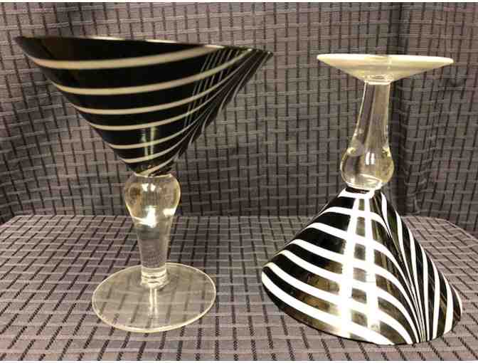 Amazing Selection of Spirits Basket and 2 Cocktail glasses