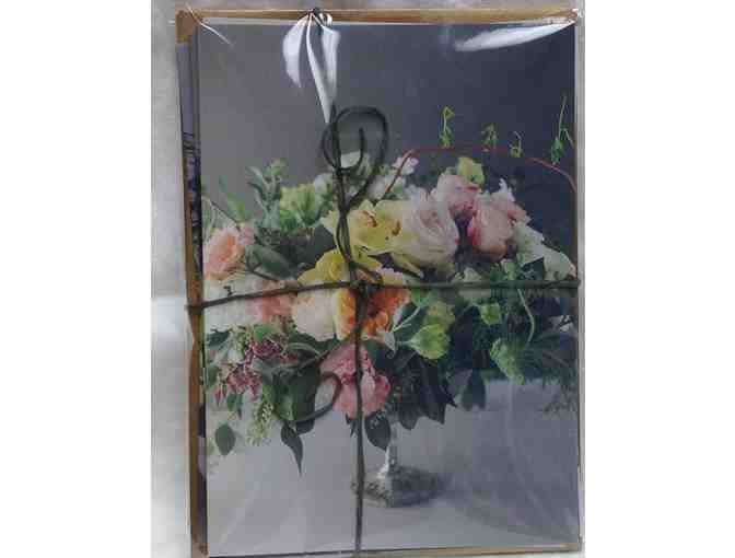 Three Special Occasion Floral Arrangements & Six greeting cards
