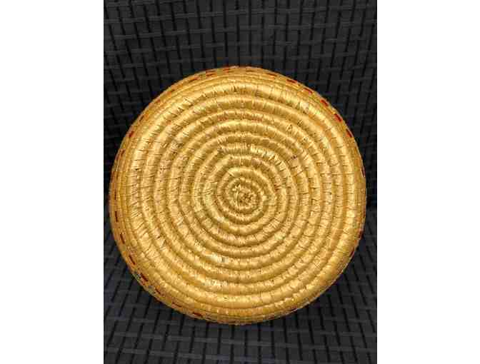Woven Native American (Alaskan) Woven Basket