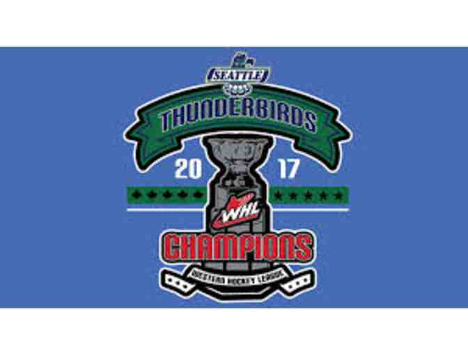 Seattle Thunderbirds Hockey Tickets 2018-19 Season, Two Premium Seat Tickets